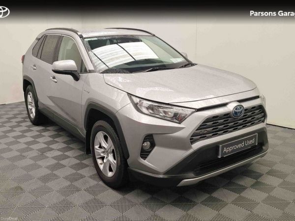 Toyota RAV4 SUV, Petrol Hybrid, 2020, Silver
