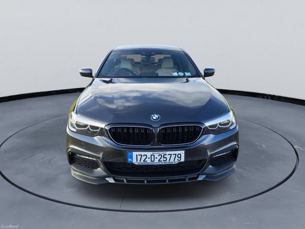BMW 5-Series Saloon, Petrol Plug-in Hybrid, 2017, Grey