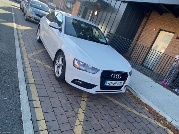 Audi A4 Saloon, Diesel, 2014, White