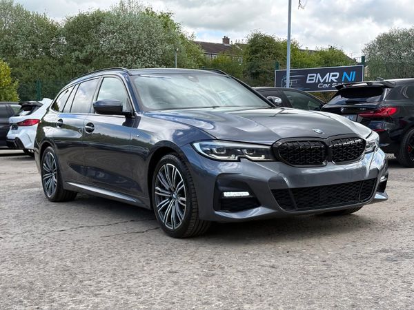 BMW 3-Series Estate, Petrol Hybrid, 2021, Grey