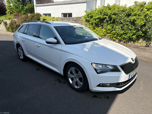 Skoda Superb Estate, Diesel, 2016, White
