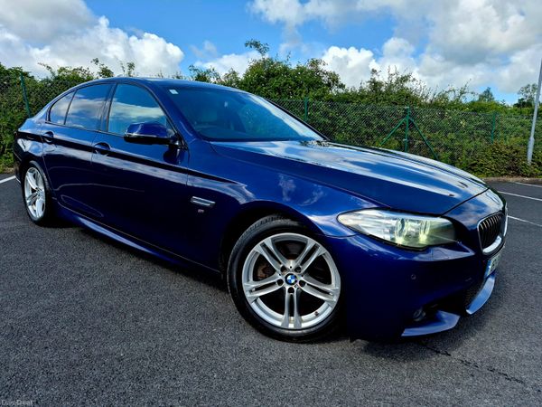BMW 5-Series Saloon, Diesel, 2016, Blue