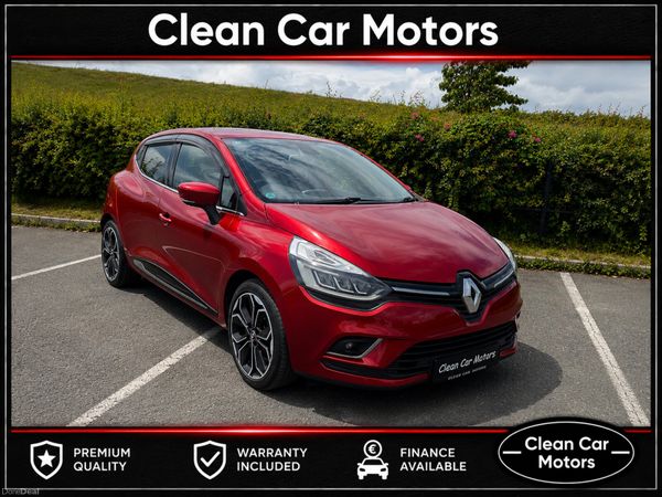 Renault Clio Hatchback, Petrol, 2017, Red