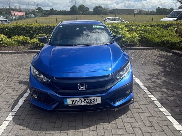 Honda Civic Hatchback, Petrol, 2019, Blue