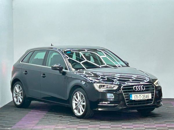 Audi A3 Hatchback, Diesel, 2017, Black