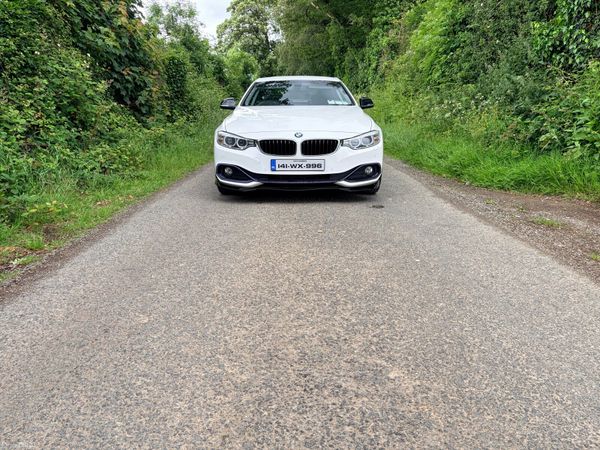 BMW 4-Series Coupe, Diesel, 2014, White
