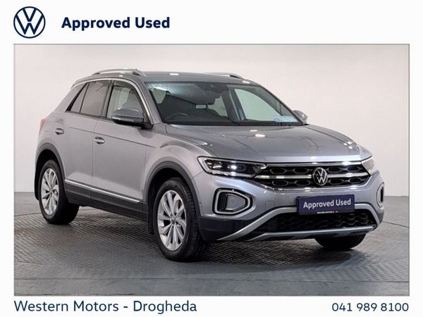 Volkswagen T-Roc SUV, Diesel, 2024, Silver