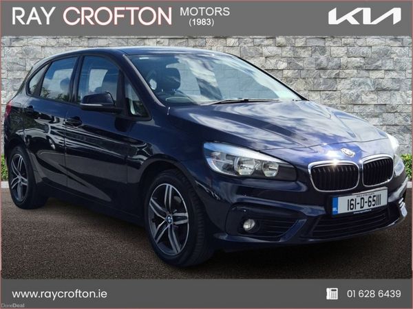 BMW 2-Series Hatchback, Diesel, 2016, Blue