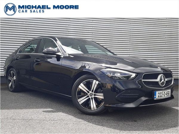 Mercedes-Benz C-Class Saloon, Diesel Hybrid, 2022, Black