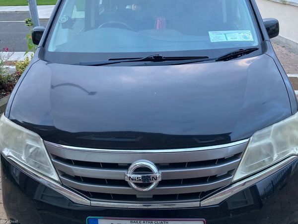 Nissan Serena MPV, Petrol Hybrid, 2013, Black