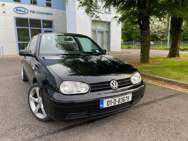 Volkswagen Golf Convertible, Petrol, 2001, Black