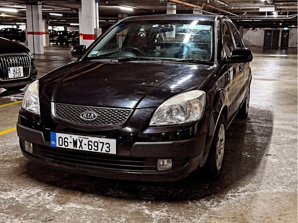 Kia Rio Saloon, Petrol, 2006, Black