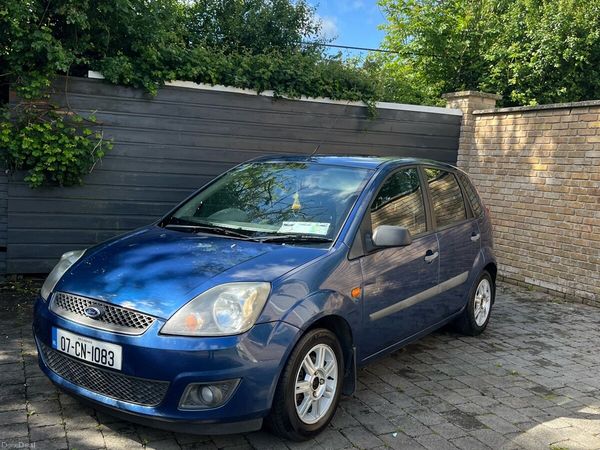Ford Fiesta Hatchback, Petrol, 2007, Blue