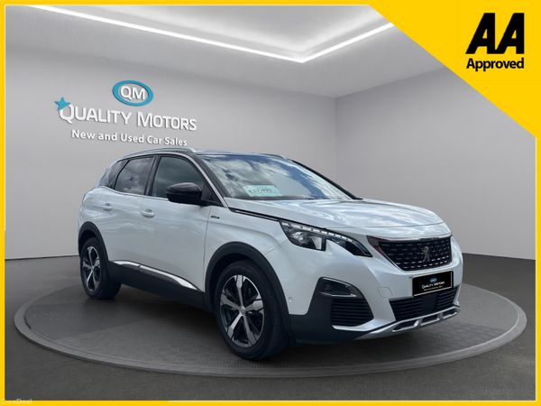 Peugeot 3008 SUV, Petrol, 2018, White