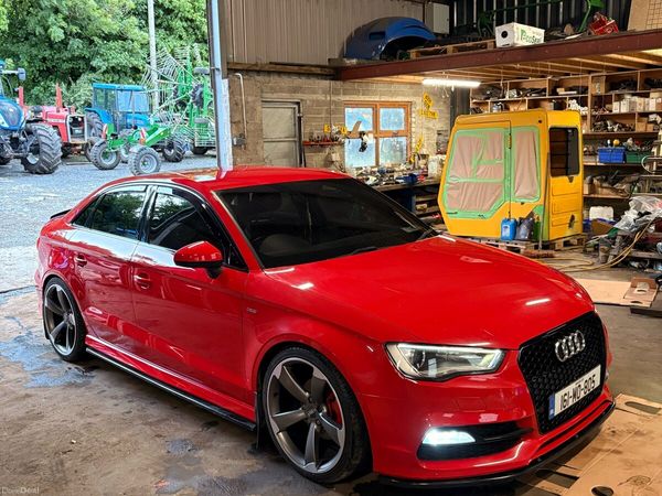 Audi A3 Saloon, Diesel, 2016, Red