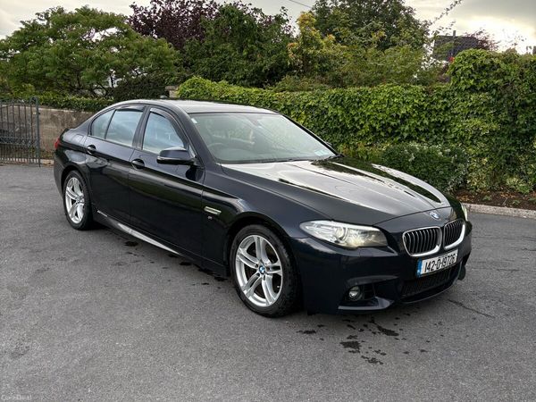 BMW 5-Series Saloon, Diesel, 2014, Black