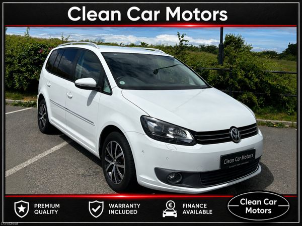 Volkswagen Touran MPV, Petrol, 2015, White