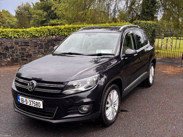 Volkswagen Tiguan SUV, Diesel, 2016, Black