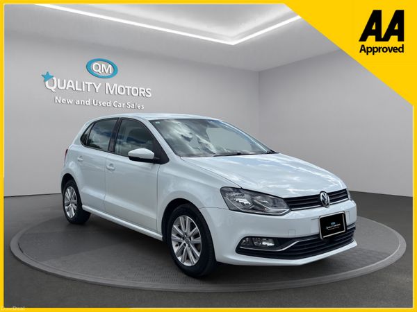 Volkswagen Polo Hatchback, Petrol, 2017, White