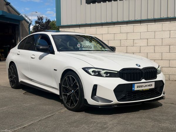 BMW 3-Series Saloon, Petrol Plug-in Hybrid, 2022, White