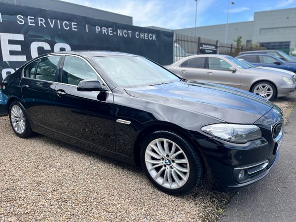 BMW 5-Series Saloon, Diesel, 2016, Black