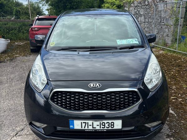 Kia Venga MPV, Diesel, 2017, Black