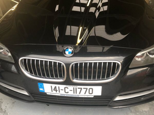 BMW 5-Series Saloon, Diesel, 2014, Black