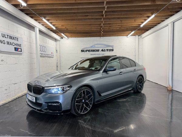 BMW 5-Series Saloon, Diesel, 2018, Blue