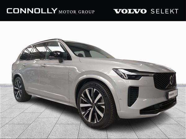 Volvo XC90 SUV, Petrol Plug-in Hybrid, 2025, Silver