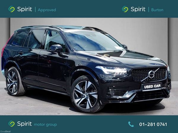 Volvo XC90 SUV, Petrol Plug-in Hybrid, 2022, Black