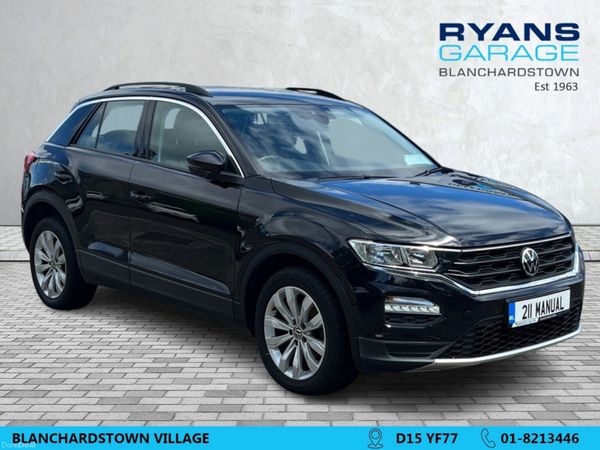 Volkswagen T-Roc SUV, Petrol, 2021, Black