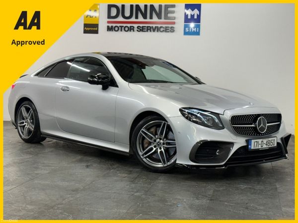 Mercedes-Benz E-Class Coupe, Petrol, 2017, Silver