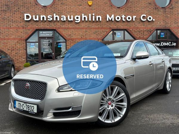 Jaguar XJ Saloon, Diesel, 2017, Yellow