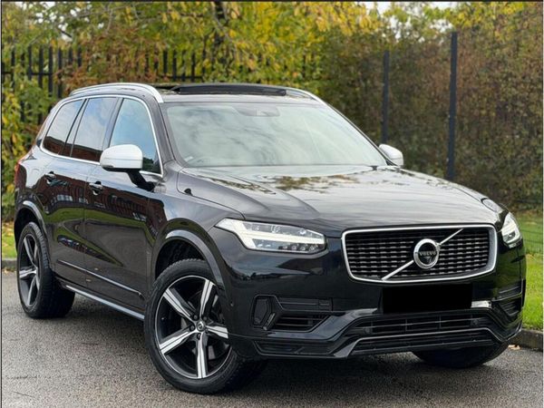 Volvo XC90 SUV, Petrol Plug-in Hybrid, 2019, Black