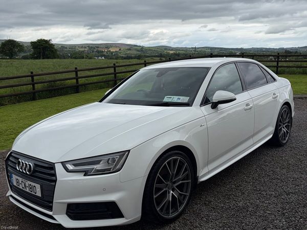 Audi A4 Saloon, Diesel, 2018, White