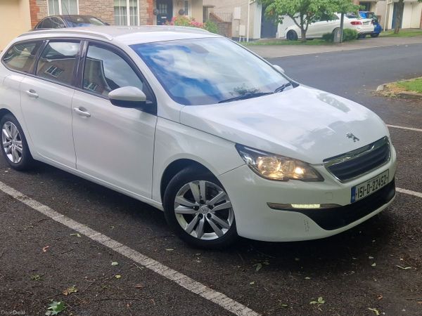 Peugeot 308 Estate, Diesel, 2015, White