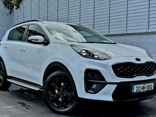 Kia Sportage SUV, Diesel Hybrid, 2021, White