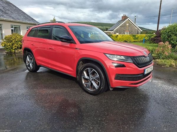 Skoda Kodiaq SUV, Diesel, 2018, Red