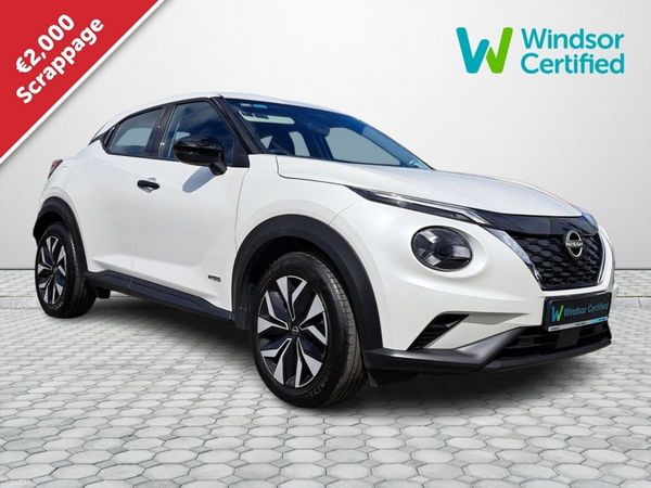 Nissan Juke SUV, Petrol Hybrid, 2026, White