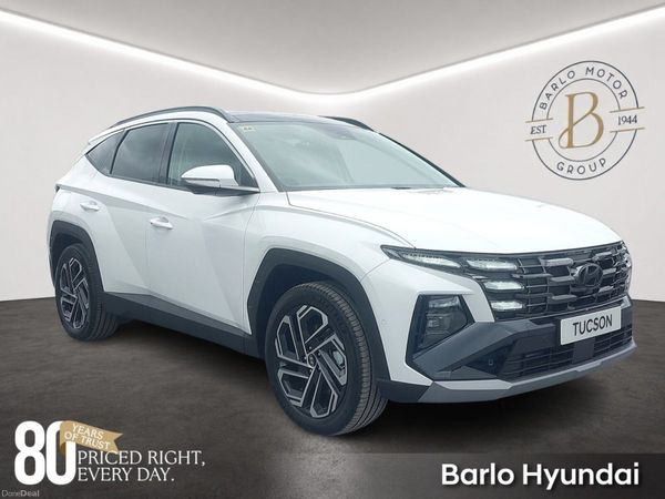 Hyundai Tucson SUV, Petrol Plug-in Hybrid, 2026, White