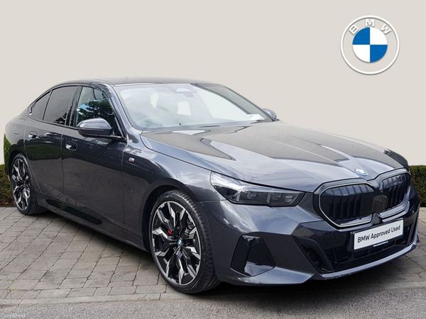 BMW 5-Series Saloon, Petrol Plug-in Hybrid, 2025, Grey