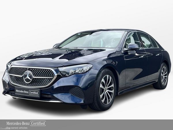 Mercedes-Benz E-Class Saloon, Diesel Hybrid, 2026, Blue