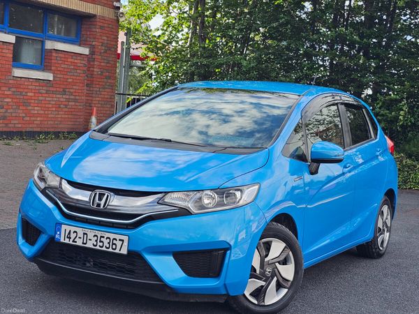 Honda Fit Hatchback, Petrol Hybrid, 2014, Blue