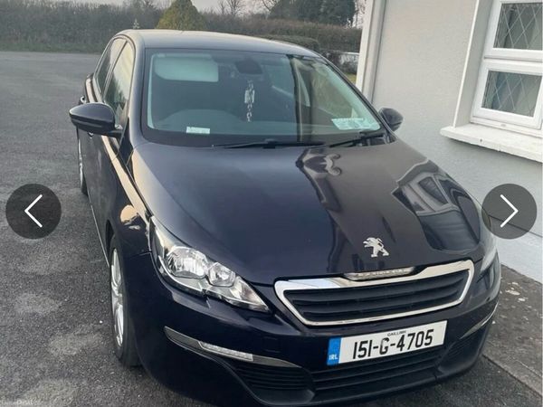 Peugeot 308 Hatchback, Diesel, 2015, Blue