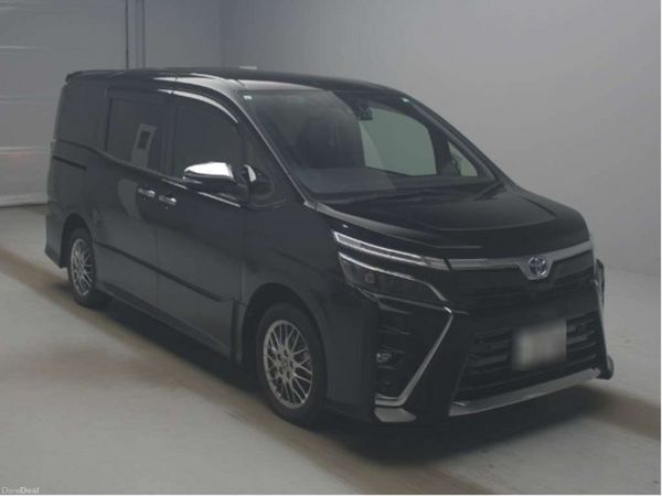 Toyota Voxy MPV, Petrol Hybrid, 2021, Black
