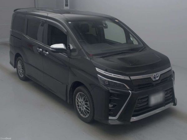 Toyota Voxy MPV, Petrol Hybrid, 2021, Black