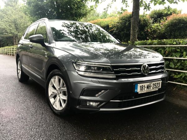Volkswagen Tiguan SUV, Diesel, 2018, Grey