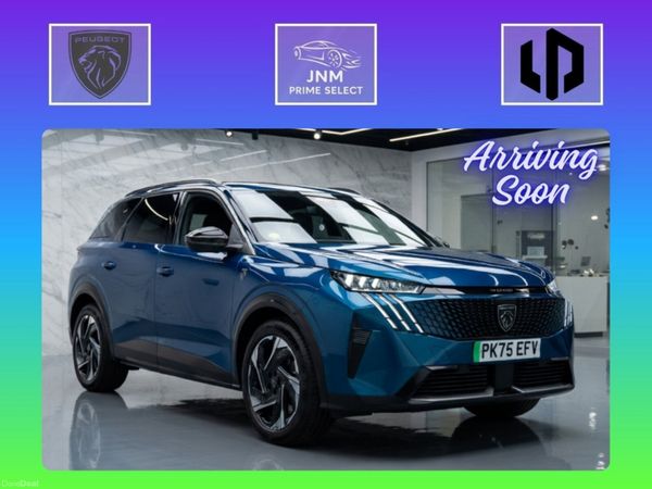 Peugeot 5008 SUV, Electric, 2025, Blue