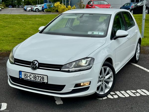 Volkswagen Golf Hatchback, Petrol, 2015, White