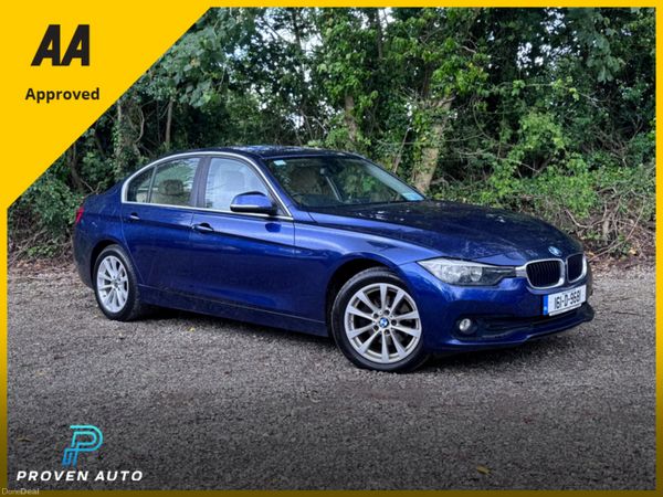 BMW 3-Series Saloon, Diesel, 2016, Blue
